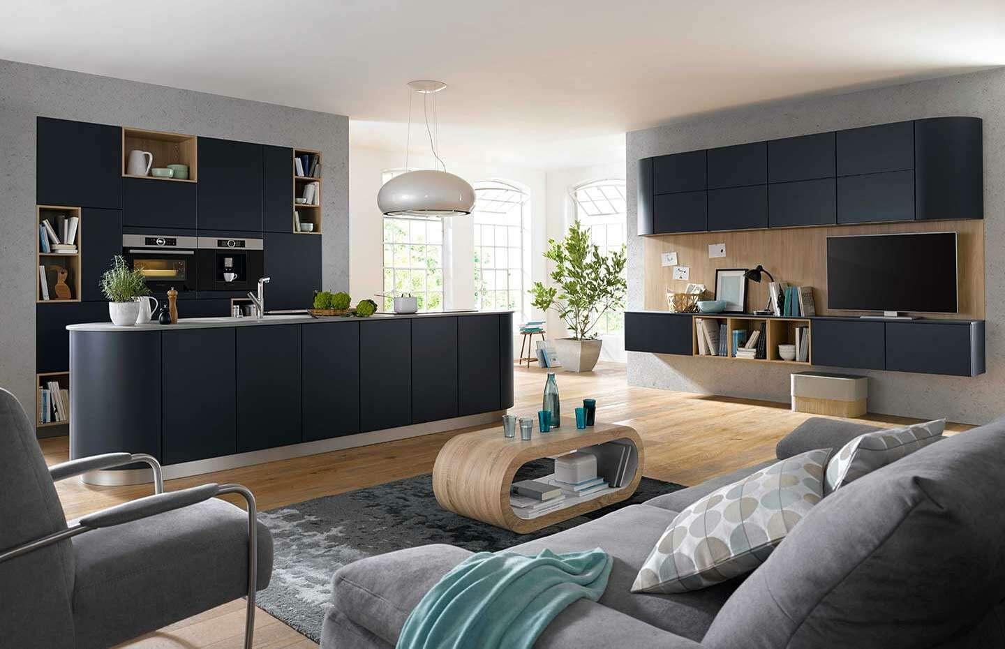 Moderne Wohn- & Essbereiche